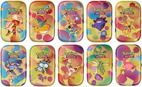 pokemon metal tin box|pokemon tins price list.